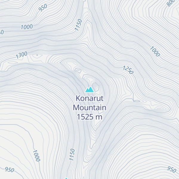 Map of Konarut Mountain