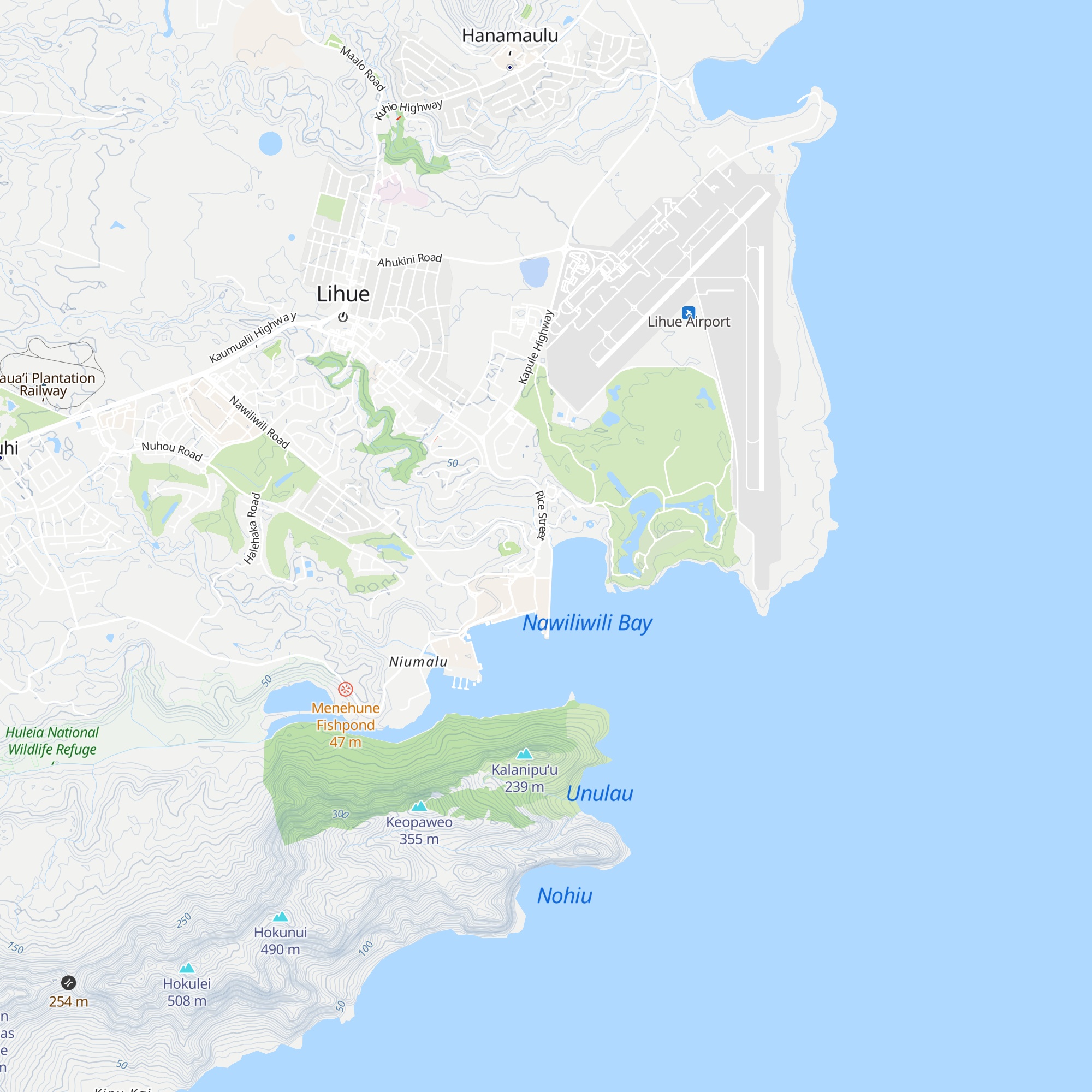 Sunshine Helicopters map