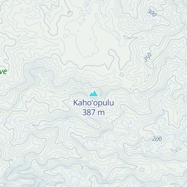Map of Kahoʻopulu