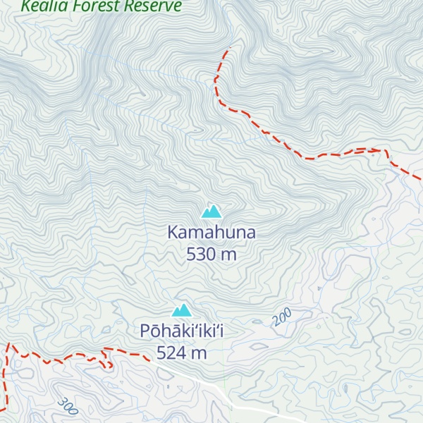 Map of Kamahuna