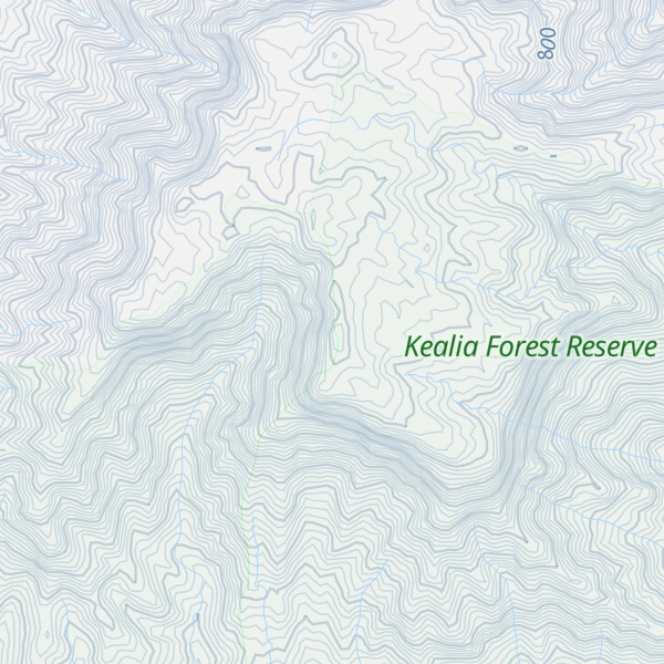 Map of Kapehuaala