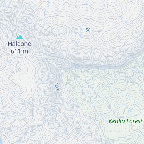 Map of Mount Namahana