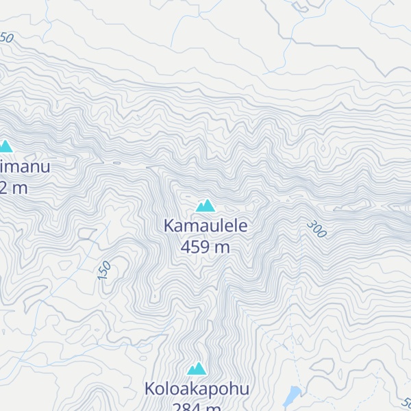 Map of Kamaulele