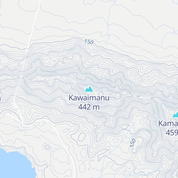 Map of Kawaimanu
