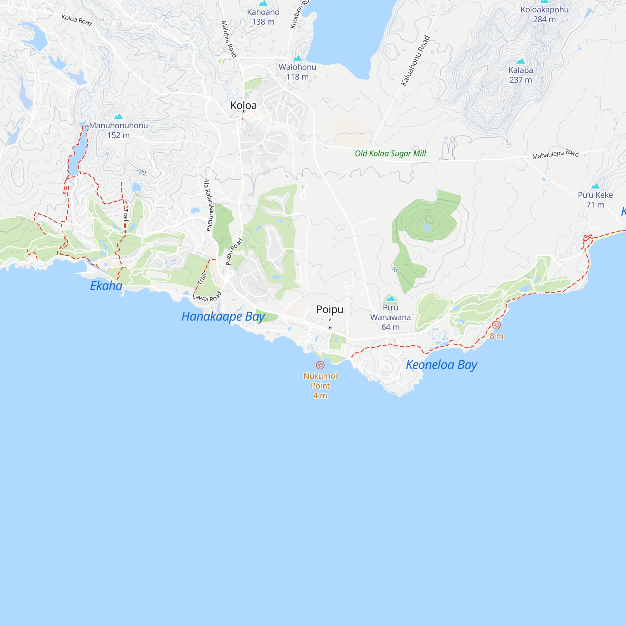 Cabana Bar & Grill map