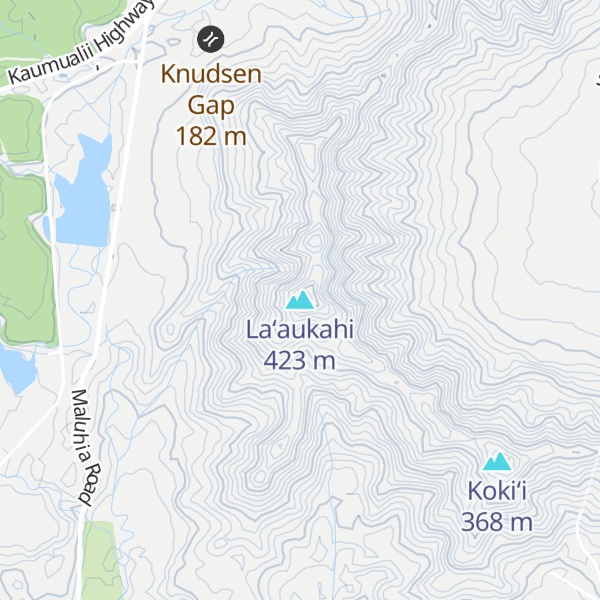 Map of Laʻaukahi