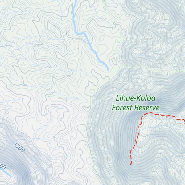 Map of Wai‘ale‘ale