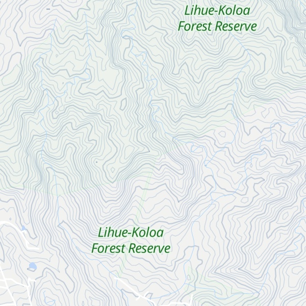 Map of Kapohakau