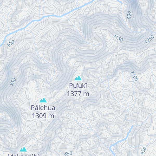 Map of Puʻukī