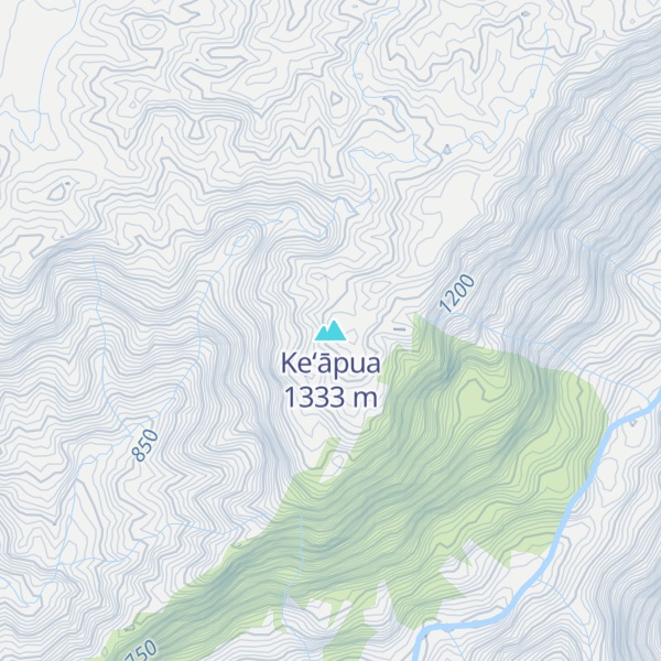 Map of Keʻāpua