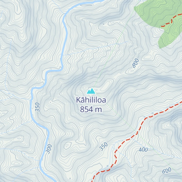 Map of Kāhililoa