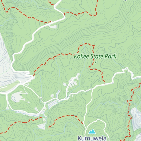 Map of Puʻukaʻohelo