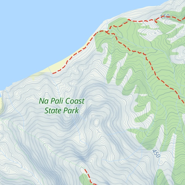 Map of Nākeikianāʻiʻiwi