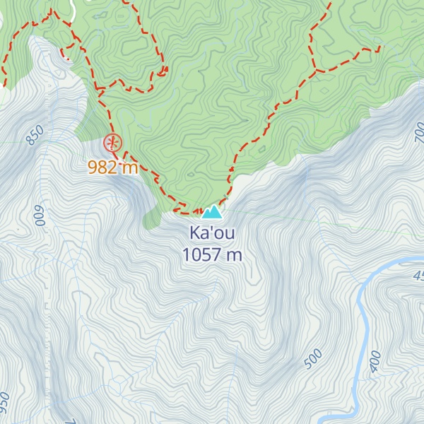 Map of Ka'ou