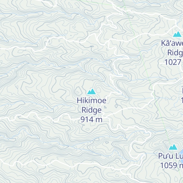 Map of Hikimoe Ridge