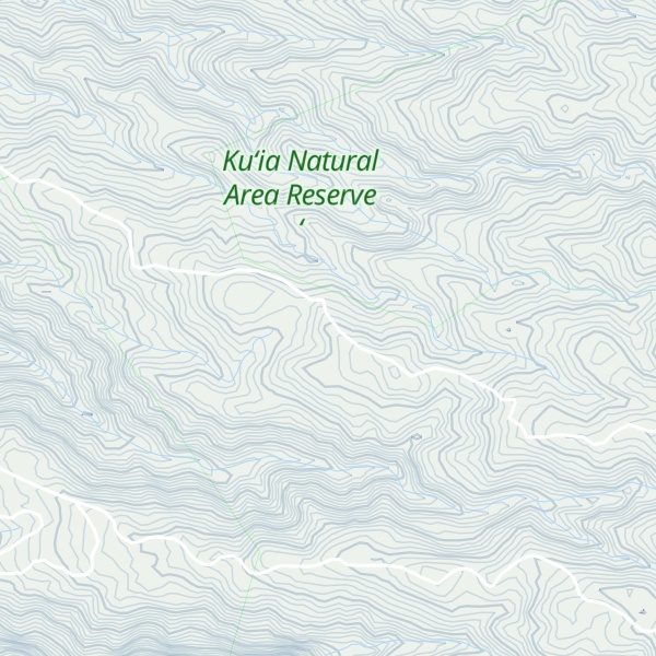 Map of Miloliʻi Ridge