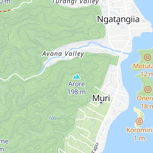 Map of Arore
