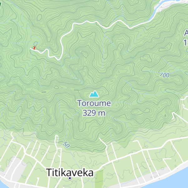 Map of Toroume