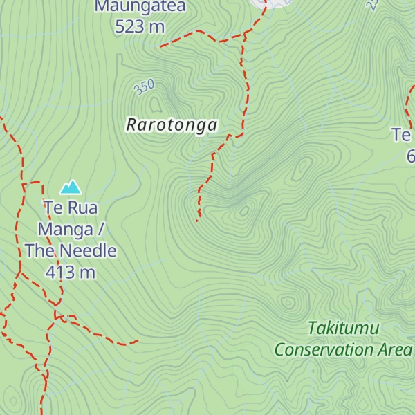 Map of Te Kou