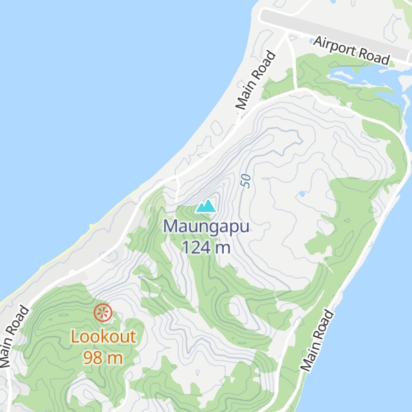 Map of Maungapu