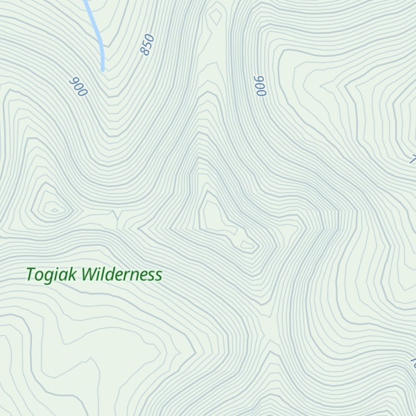 Map of Atshichlut Mountain