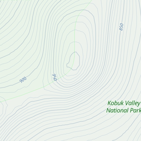 Map of Kanaktok Mountain