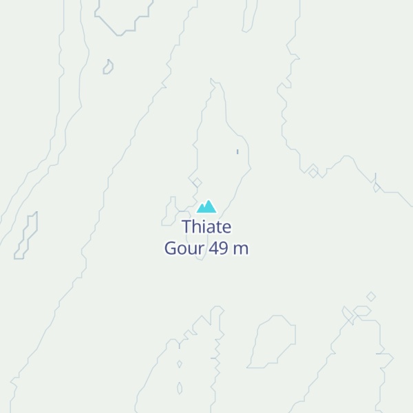 Map of Thiate Gour