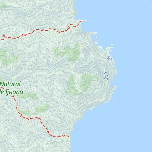 Map of Montaña del Sabinar