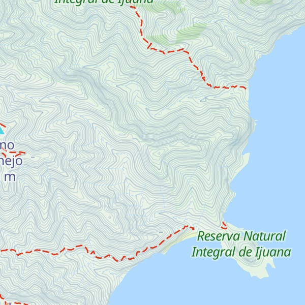 Map of Montaña de las Toscas