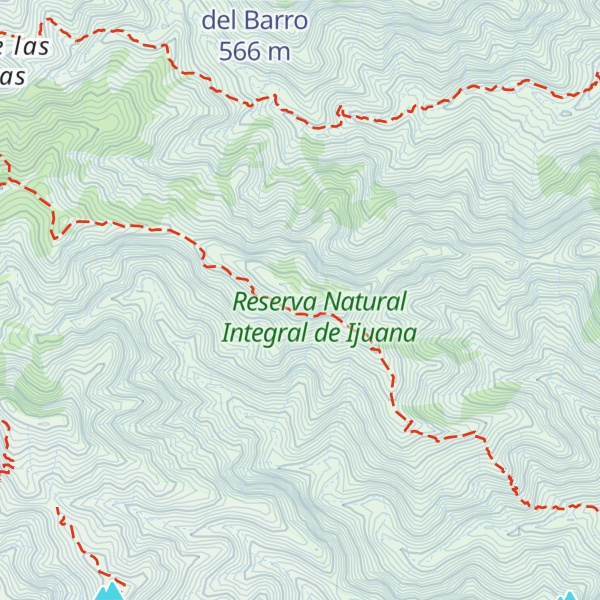 Map of Mesa del Sabinal