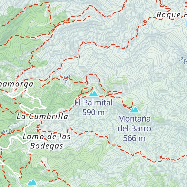 Map of El Palmital