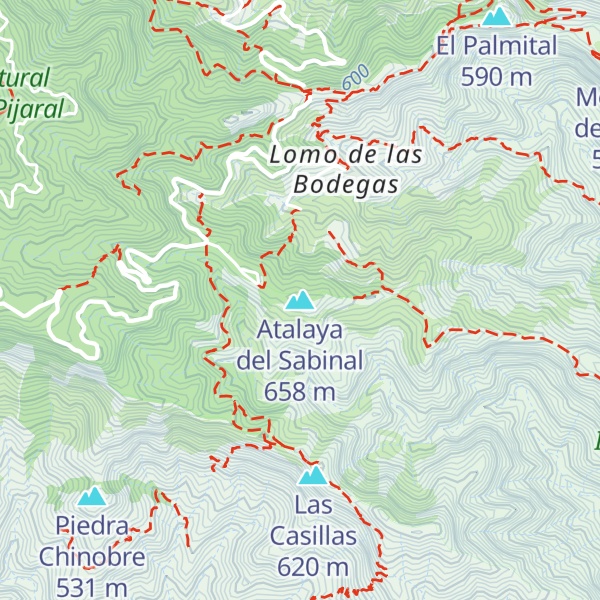 Map of Atalaya del Sabinal