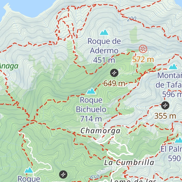 Map of Roque Bichuelo