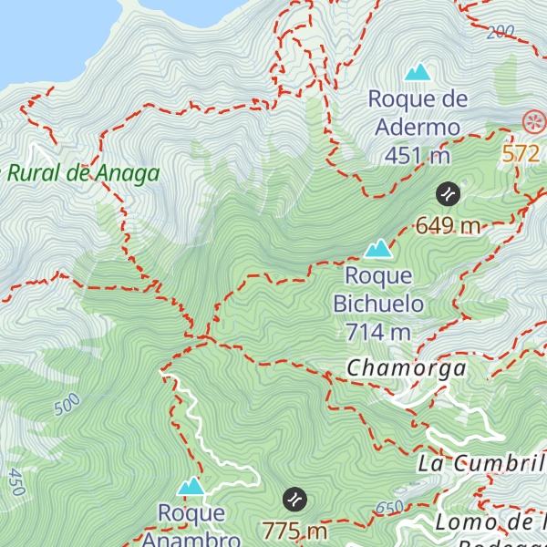Map of Roque Icoso