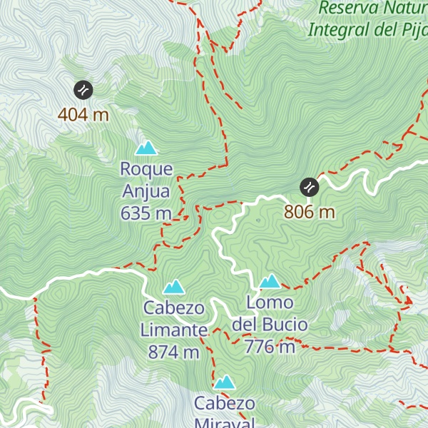 Map of El Pijaral