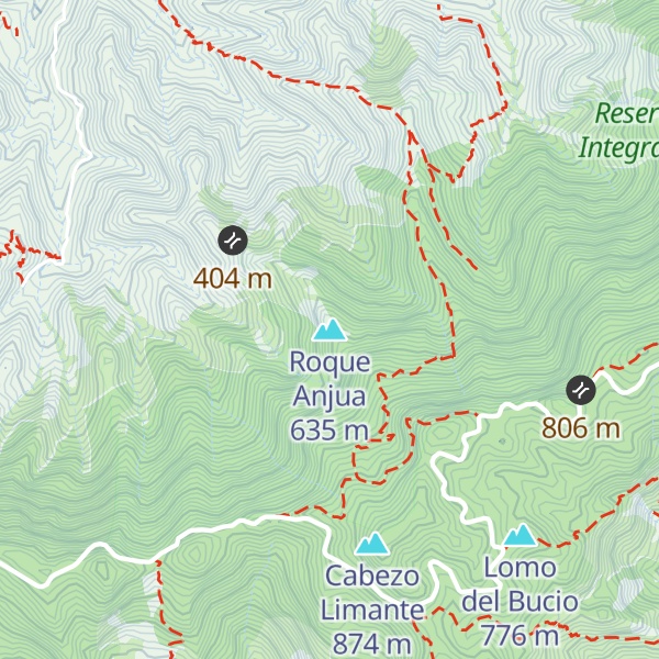 Map of Roque Anjua