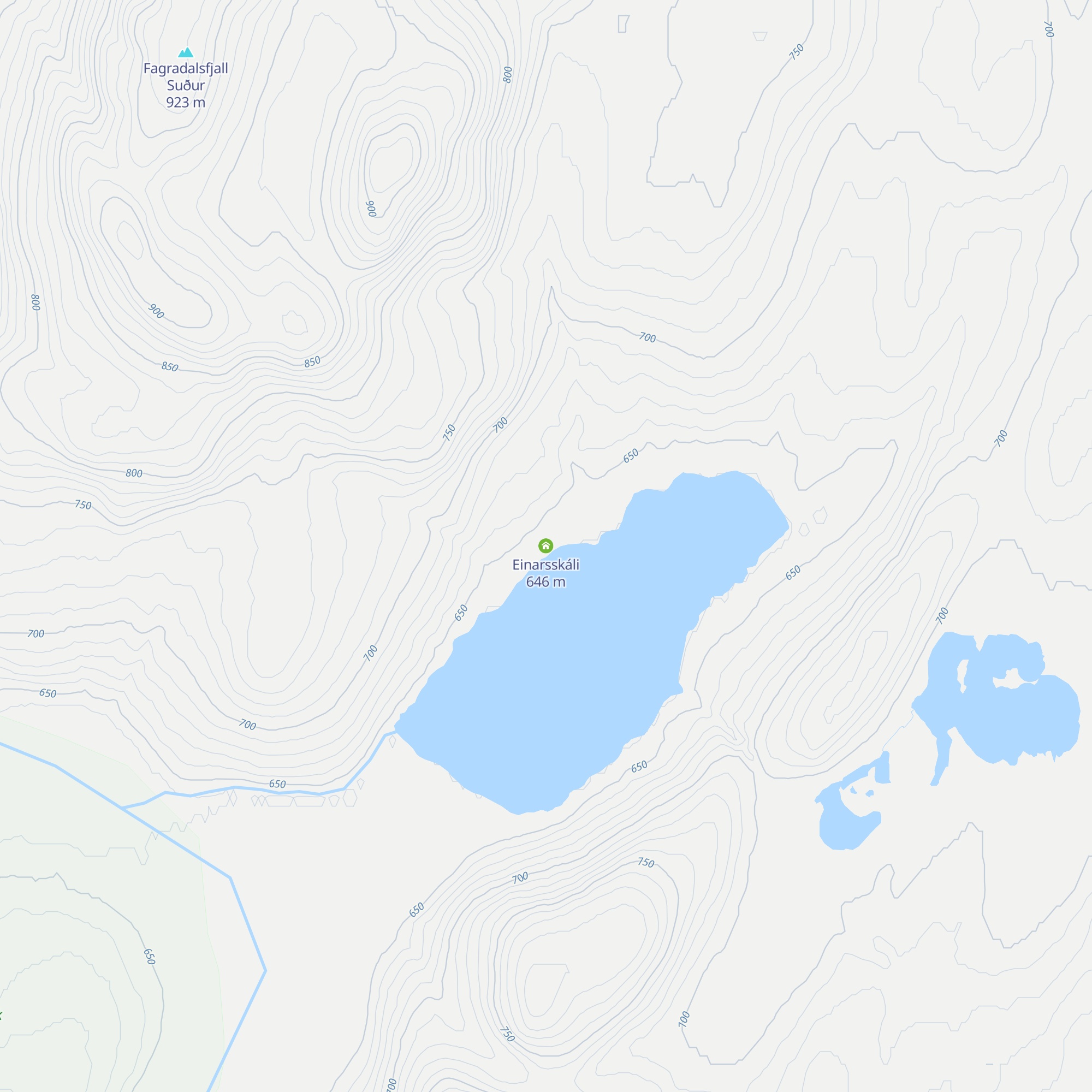 Einarsskáli map