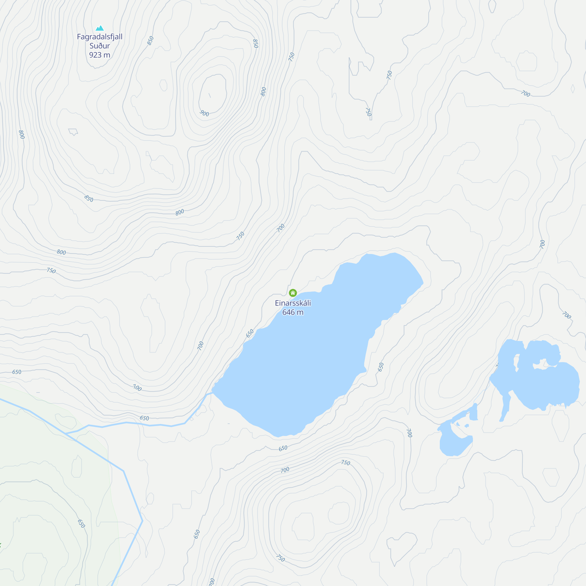 Einarsskáli map