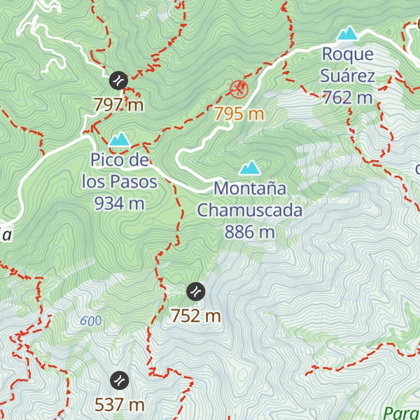 Map of Lomo de Mejiniar