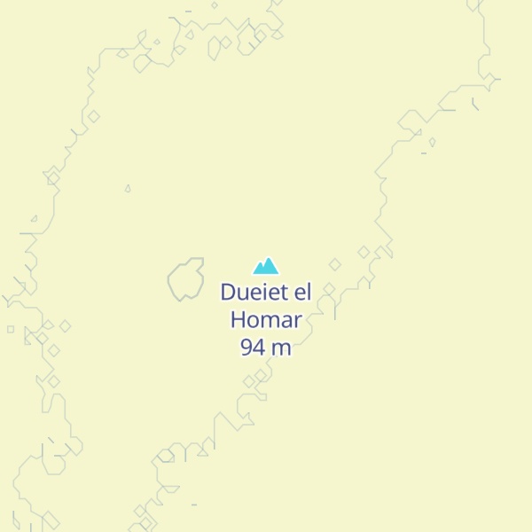 Map of Dueiet el Homar