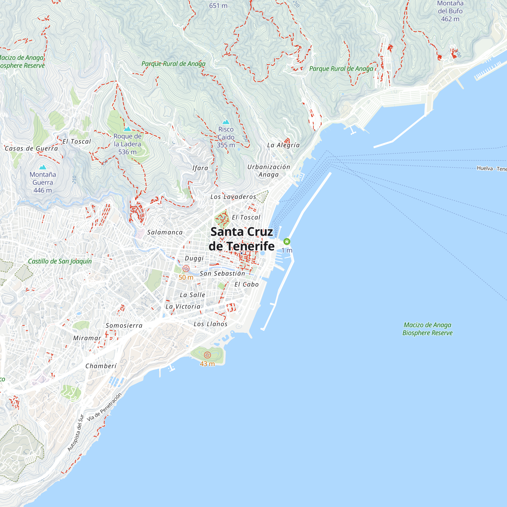 Oficina de turismo map