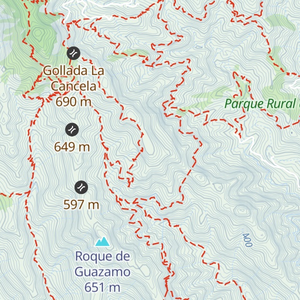 Map of Roque la Fortaleza