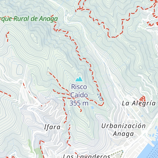 Map of Risco Caído