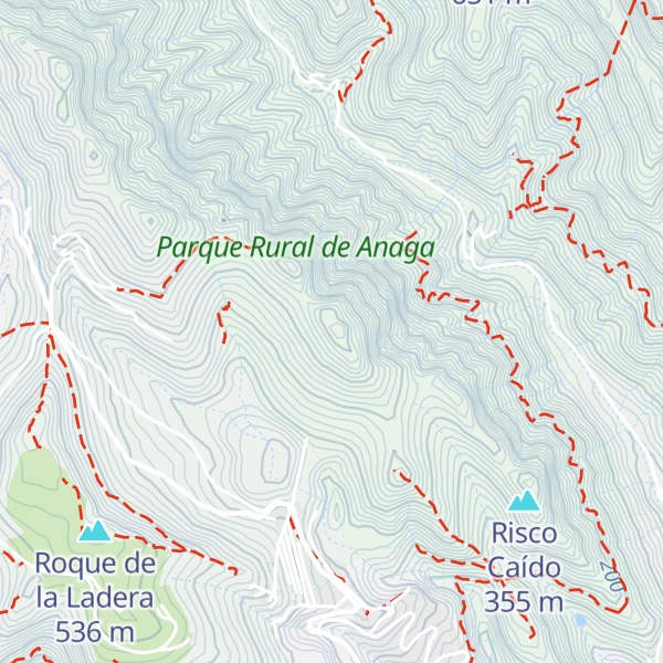 Map of Roque las Cabezadas