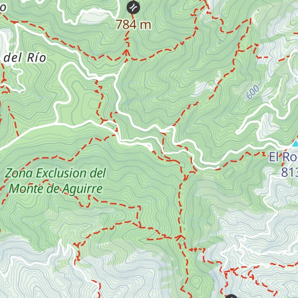 Map of Pico del Inglés