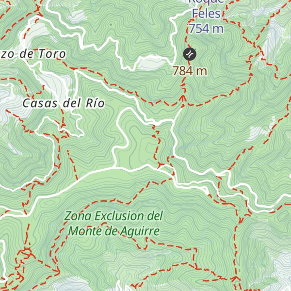 Map of Cruz de Taborno