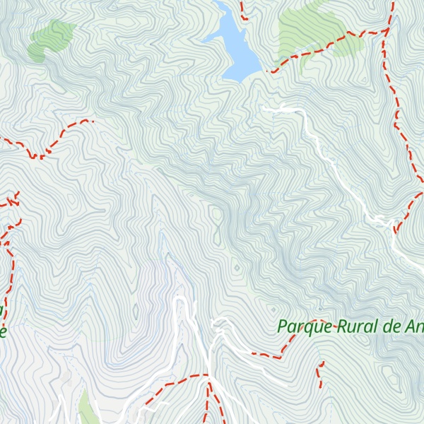 Map of Pico Azul