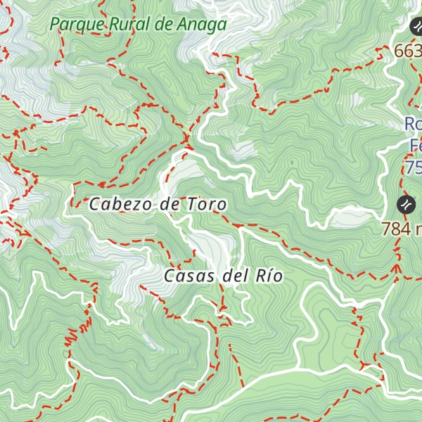 Map of Montaña Concuña