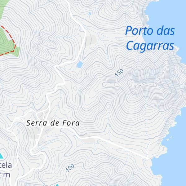 Map of Pedreira