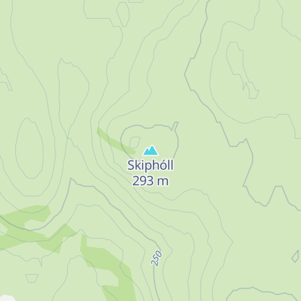 Map of Skiphóll